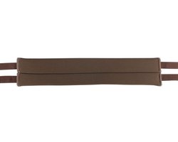 Harry's Horse Singel Neopreen glad Bruin - 100cm | Singels paard