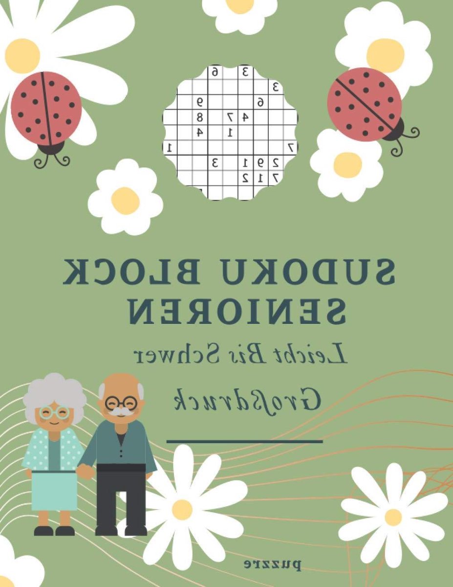 Sudoku Boek - Denksport Puzzel - Hersenen Trainen - Grootletter Editie - 204 Puzzels - Wit