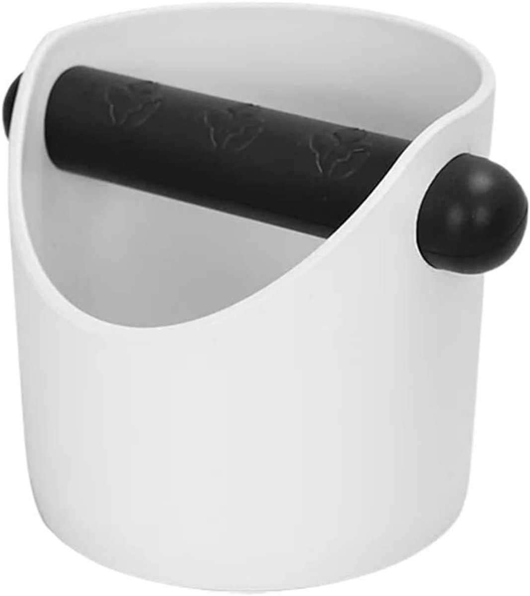 Koffie Knock Box Grind Dump Bin Gronden Container Emmer voor Barista Gereedschap Machine Accessoires voor Thuis en Kantoor (450 ml Wit)