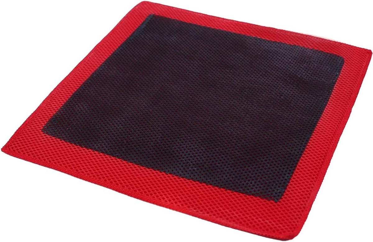 Autobekleding Handdoek - Detailing Doek Klei - Auto Reinigen - Ademend Mesh Ontwerp - 30 x 30 cm - Blauw