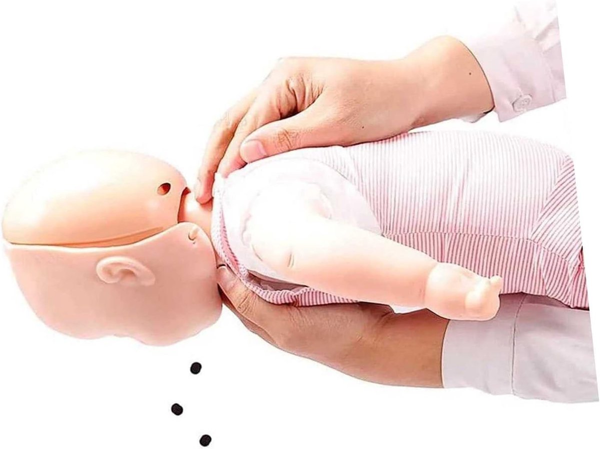 Baby Reanimatiepop - Trainingsmodel Noodhulp - Levensreddend Oefenen - Realistische Anatomie - 60 cm - Multi — cadeau in Cadeau-ideeën - foto 5