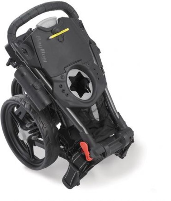 BagBoy Nitron Golftrolley Navy Zwart van Bagboy — afbeelding 2