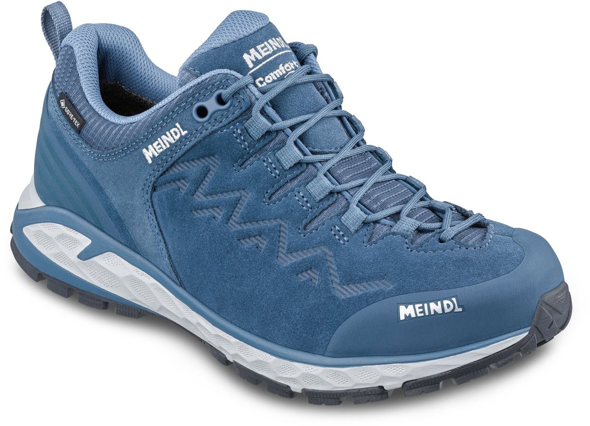 Meindl Messina Walker Lady GTX Wandelschoen Dames Comfort Fit Laag Blauw