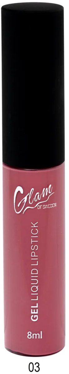 Glam Of Sweden - Vloeibare Lipstick /Lippenstift - Gel Liquid Lipstick - Nummer 03 - 1 Flesje met 8 ml inhoud