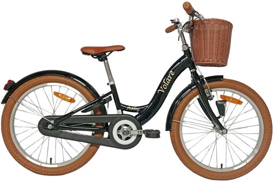 Volare Ashley Kinderfiets - Meisjes - 20 inch - Zwart van Volare — afbeelding 3