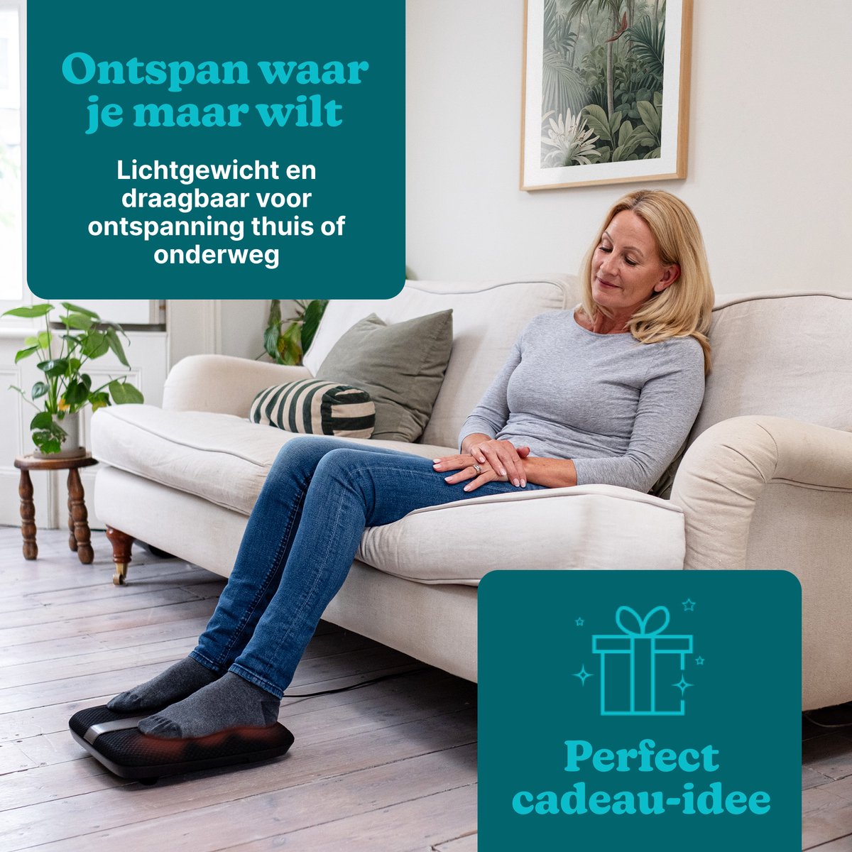 HoMedics Shiatsu Voetmassage Apparaat met Warmte thumbnail 5