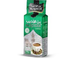 Aladeeb Premium - Turkse Koffie - Met Kardemom - Medium Geroosterd - 200 gr