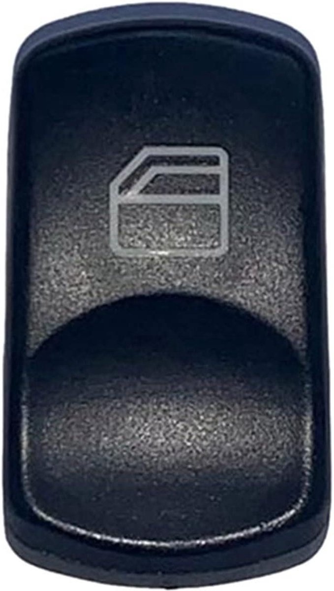 Raamschakelaar - Vensterknop Auto - Auto Reparatie - Directe Vervanging - 10mm - Zwart