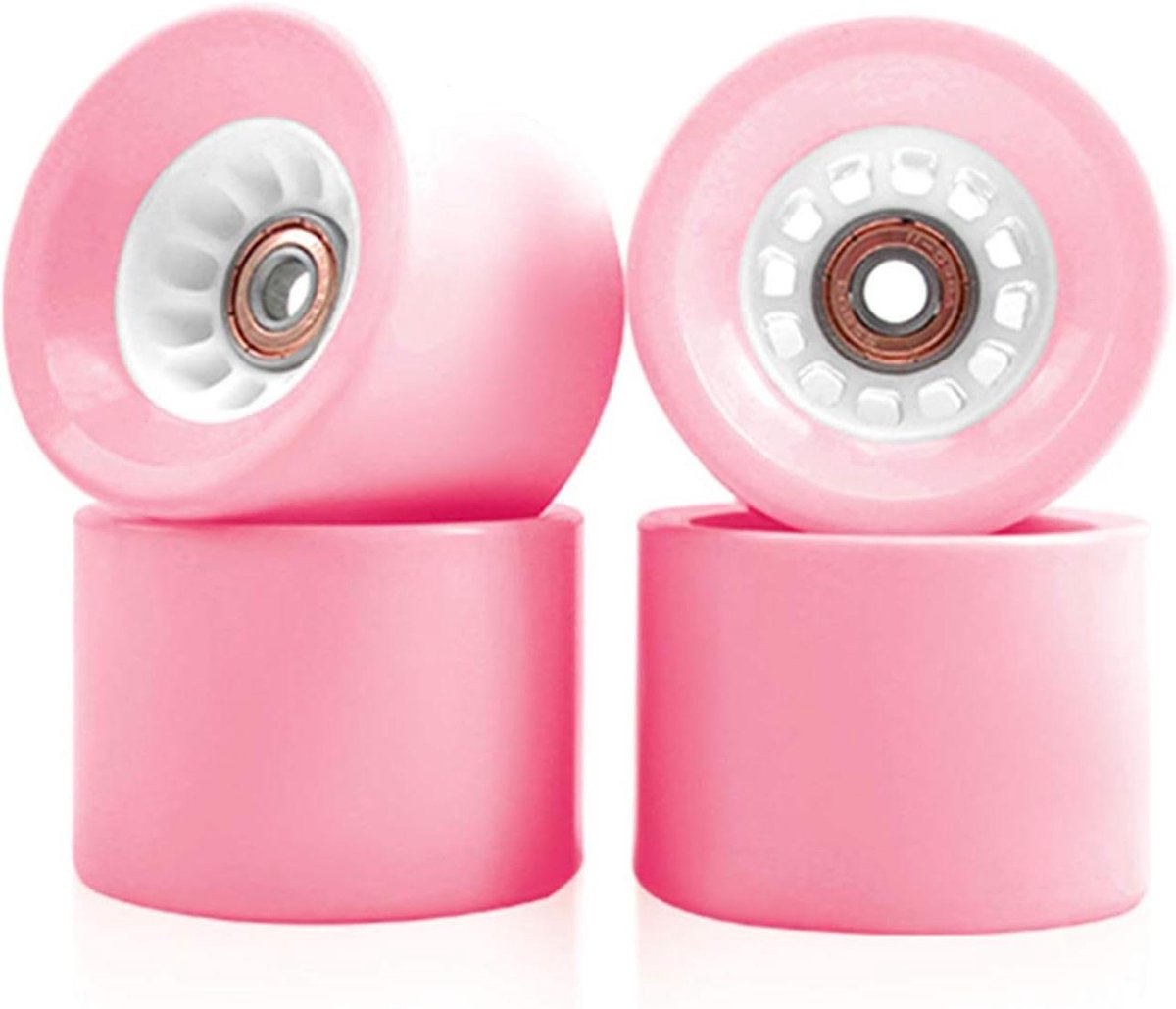 Skateboard wielen Dubbele tuimelwielen Outdoor skateboarden Duurzaam PU materiaal 70x51mm 78A A