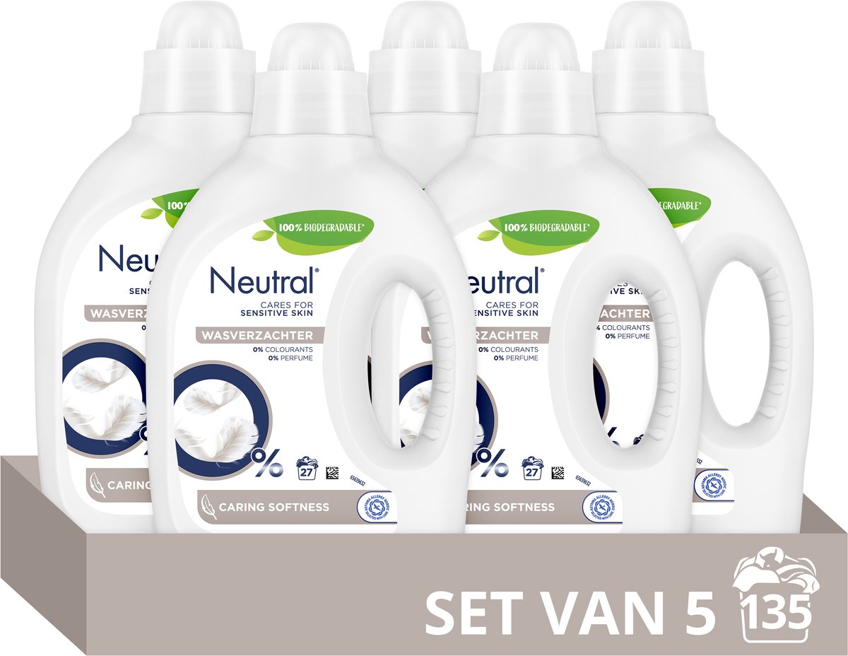 5x Neutral Wasverzachter 27