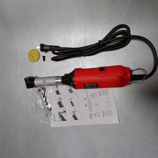 Elektrische Voegreiniger - Tegelreiniger Voegenmachine - Voegen Verwijderen - Instelbare Snelheid - 850 g - Grijs — afbeelding 3