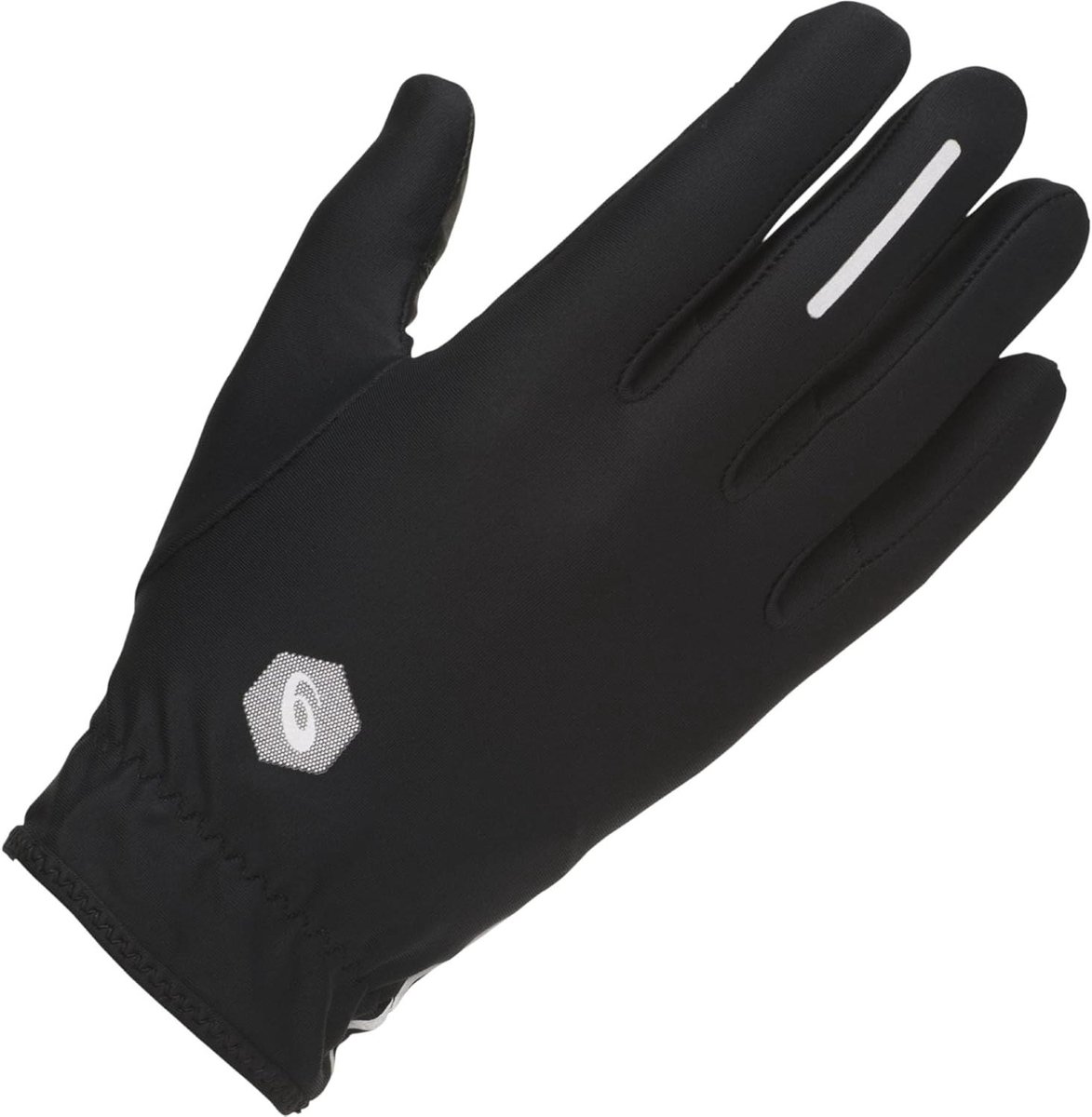 Hardloophandschoenen - Sport handschoenen - Bescherming tegen weer - Reflecterende elementen - Eenheidsmaat - Zwart