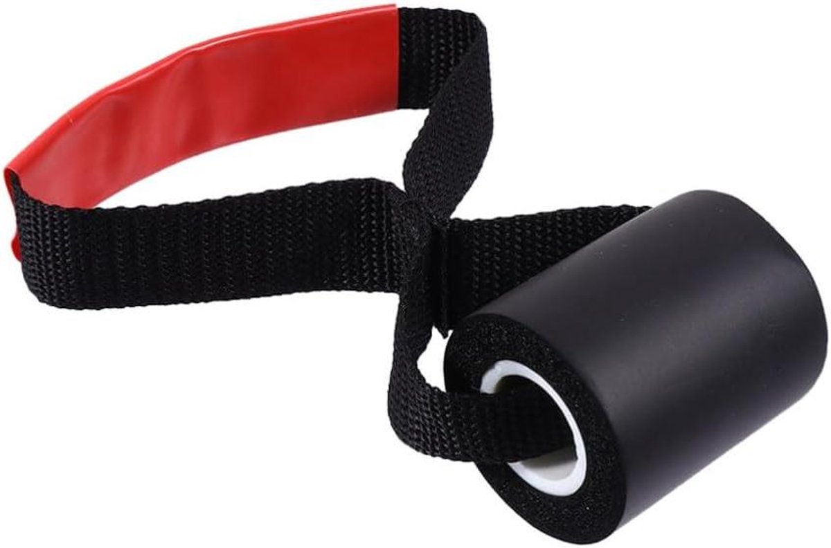 Fitness Handvatten - Oefen Handgrepen - Kracht Training - Anti-scheur Materiaal - 22x5.2CM - Rood