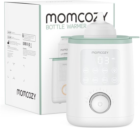 Momcozy MW02 Analoge Flessenverwarmer - Waterbad Verwarming voor Babyfles en Potjes - Met Verlichting & Warmhoudfunctie van Momcozy. — afbeelding 5