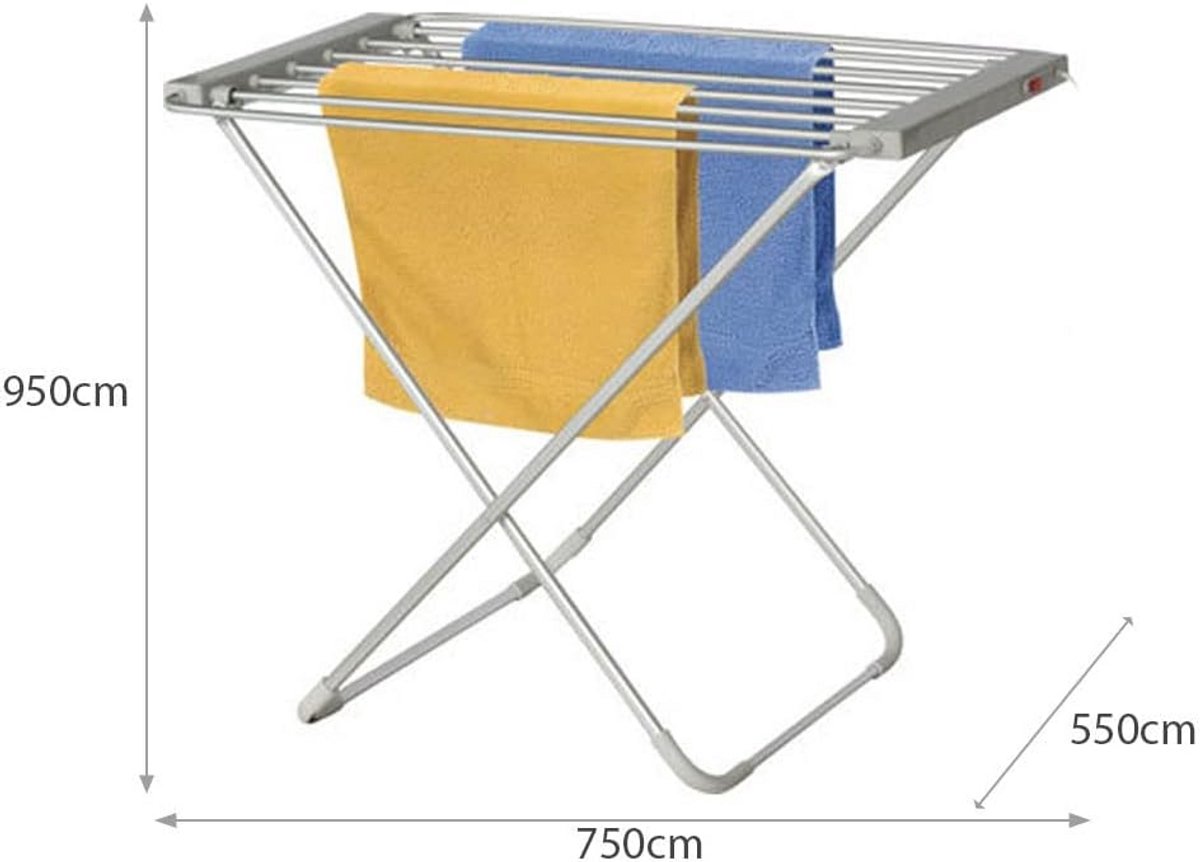 Elektrisch Droogrek - Aluminium Droogrek thumbnail 3