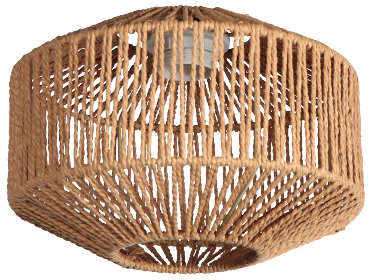 Anne Lighting - kap - Lampenkappen - naturel - touw - Ø 23cm - E27 - K2021DS