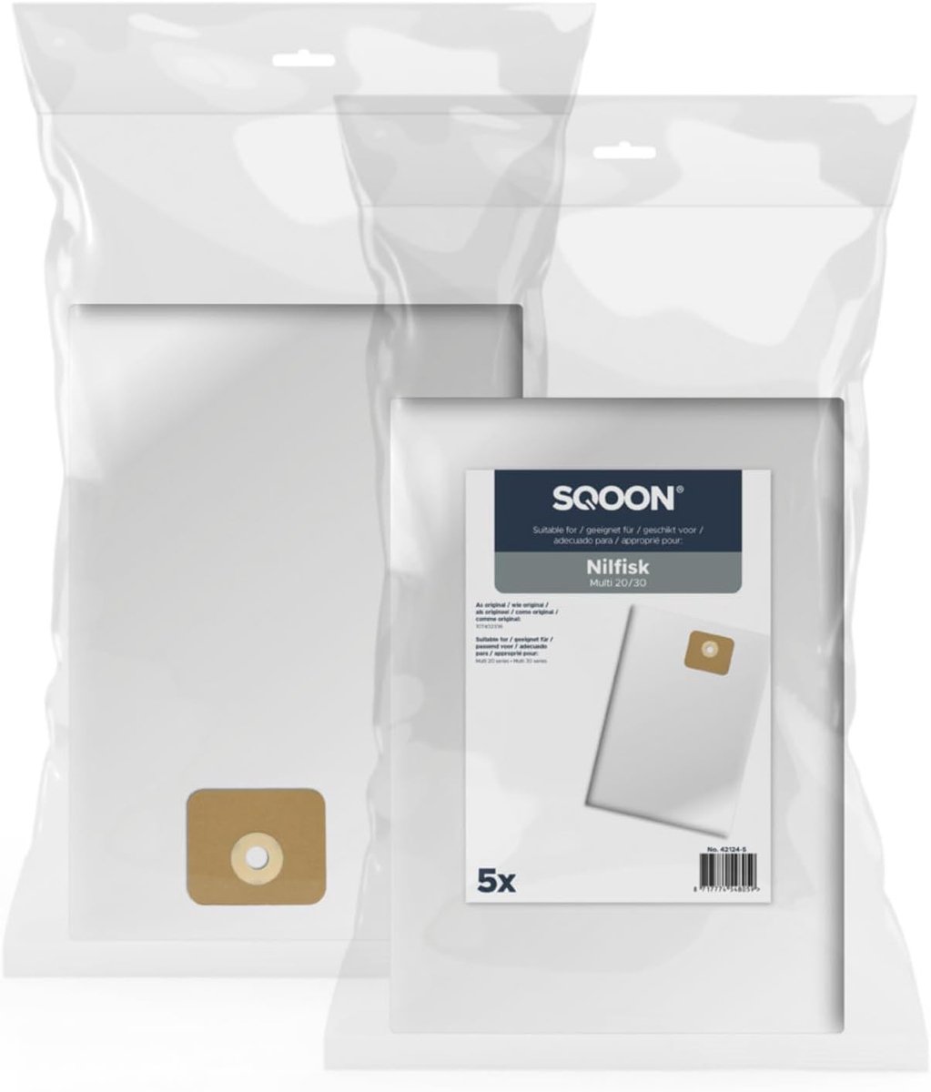 Stofzakken Stofzuiger - Reservezakken - Schoon Huis - Perfecte Pasvorm - 56 x 41 cm - Wit