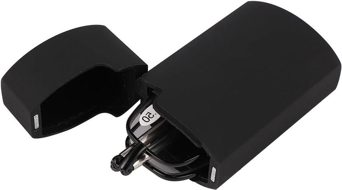 Opvouwbare Leesbril - Compacte Bril - Schermtijd Comfort - Stralingsbescherming - 3.14 x 1.57 inch - Zwart