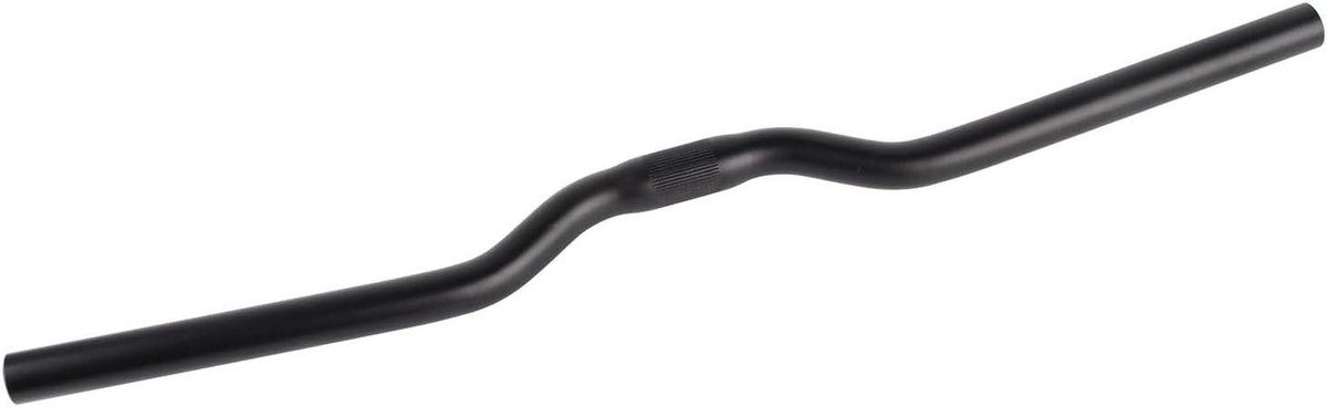 Fietsstuur Aluminium - Mountainbike Stuur - Comfortabel Fietsen - Zandstraal Afwerking - 25.4 mm Diameter - Zwart
