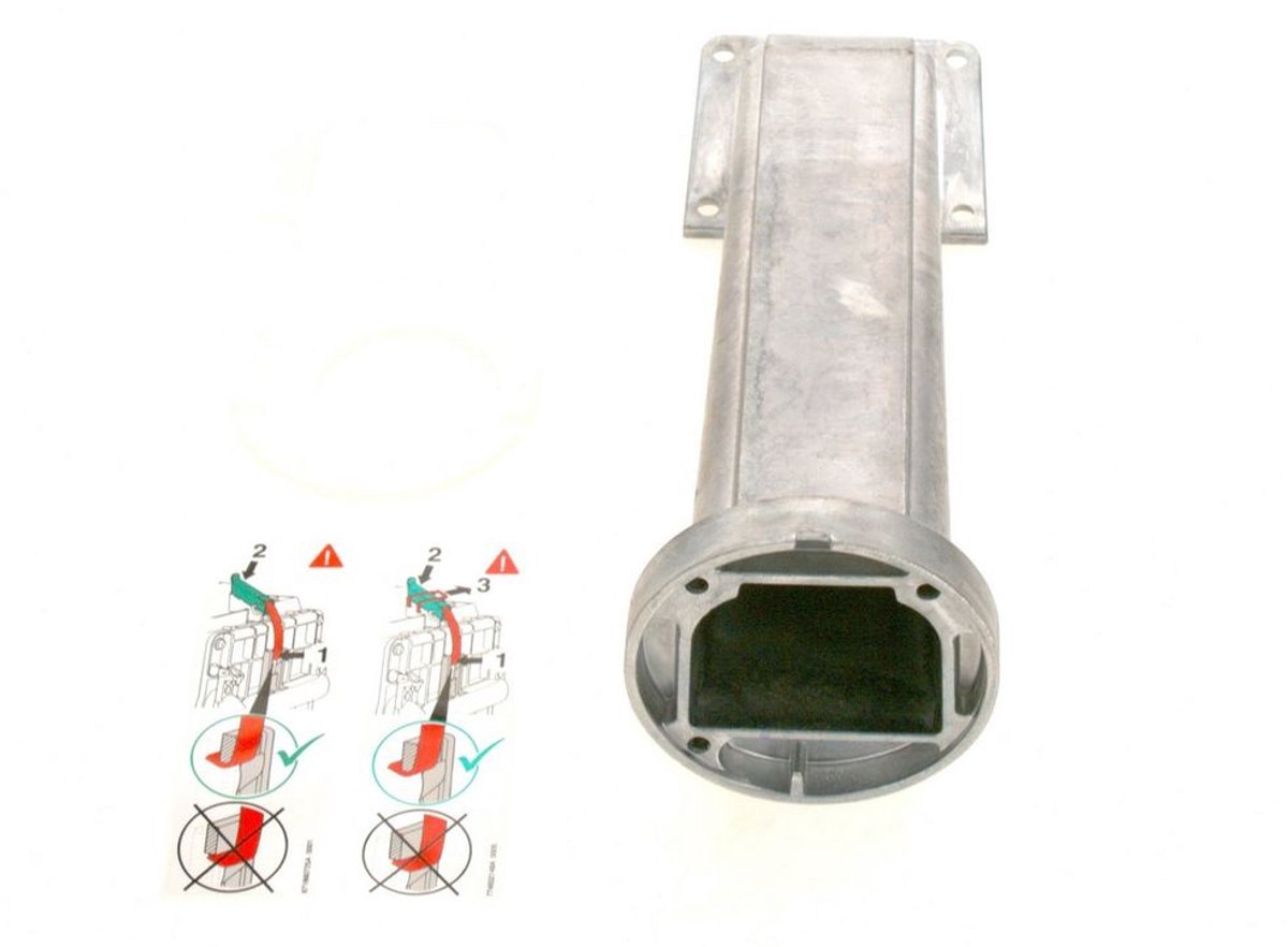 BOSCH Verbindungsstuk ventilator/brander, 74591