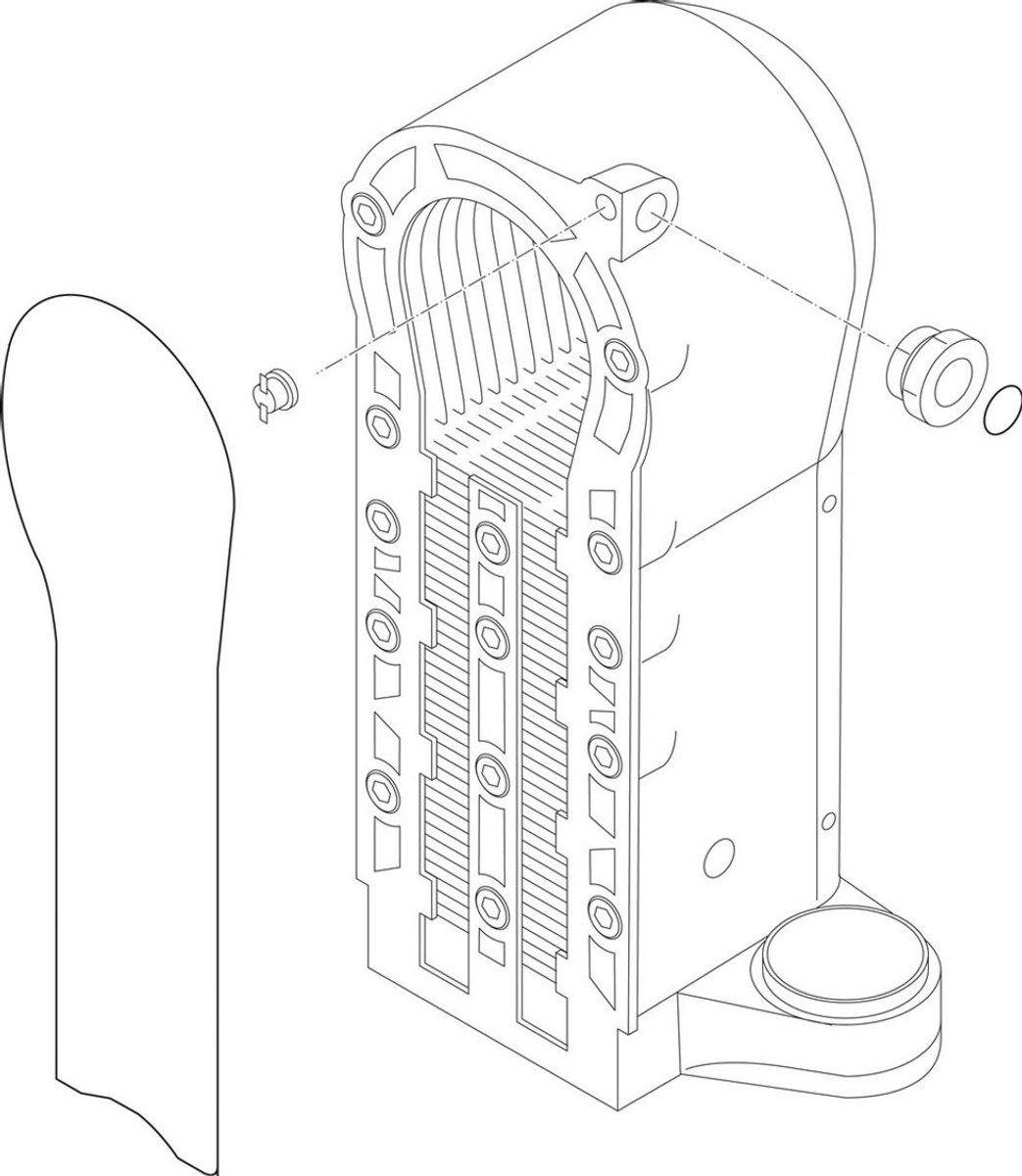 BOSCH Warmtewisselaar, 87154069400