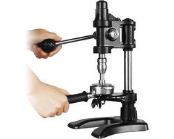 Koffiebonen Poederstamper - Koffiepers Gereedschap - Espresso Maken - Roestvrij Staal - 58 mm - Zilver
