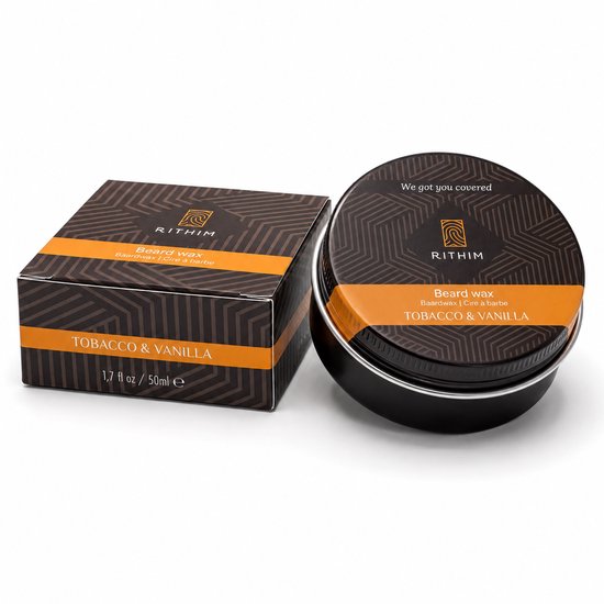 Baardwax Haar Wax Tobacco & Vanilla 50ml – Baardstyling voor lang baard