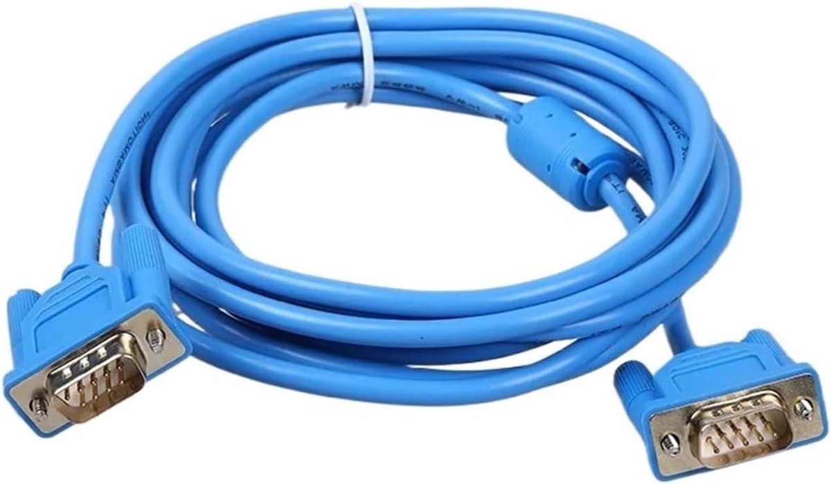 Netwerk Ethernet-kabel, 6ES7901-0BF00-0AA0 for S7-200/300-serie PLC Connect S7 HMI Touch Panel programmeerkabel 0BF00-gegevens (kleur: 0BF00 Serials-kabel, maat: 3m) (Color : Gold Plated Version, Si