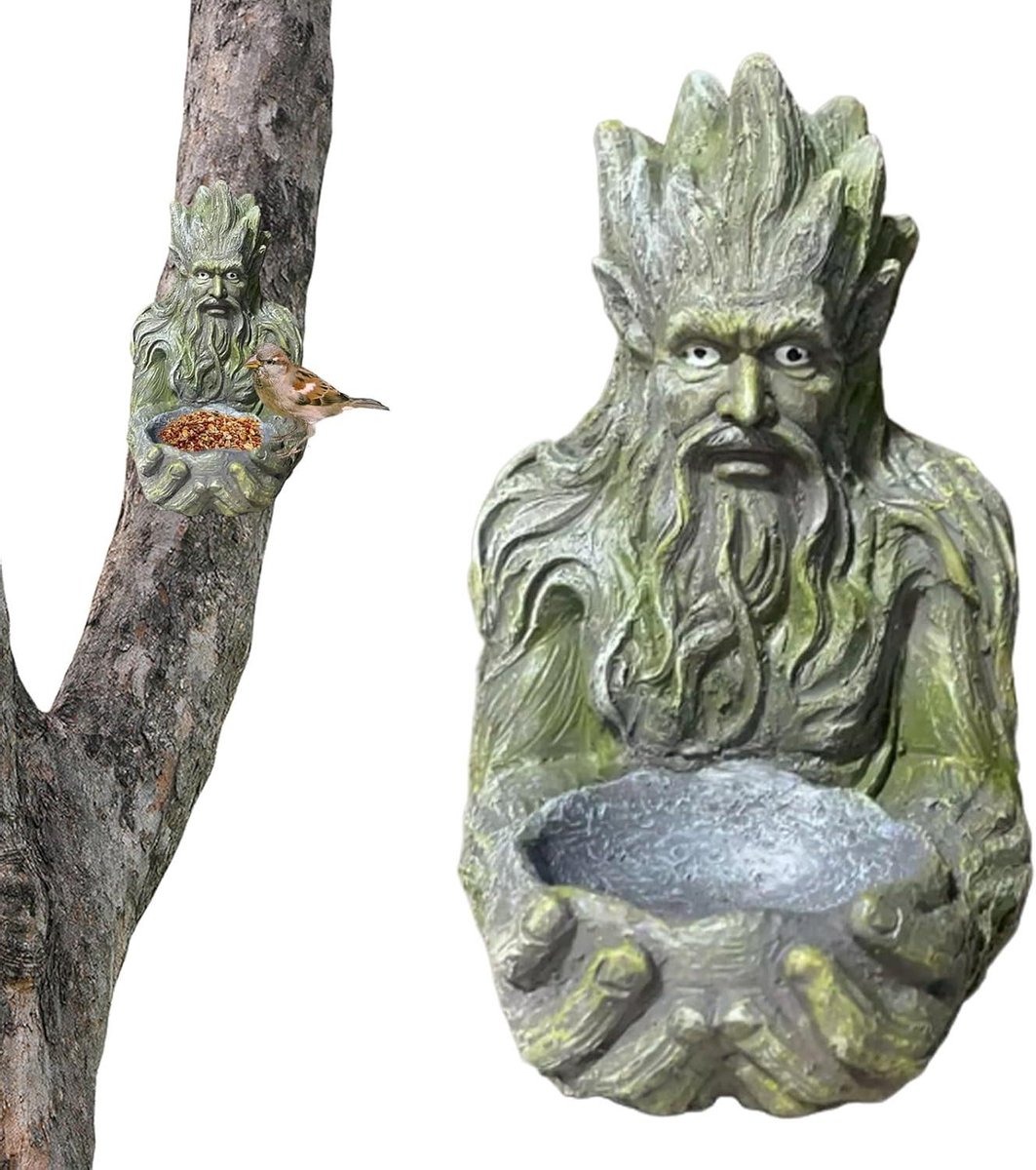 Outdoor Vogel Feeder | Weerbestendig Tuindecor - Buiten Beelden Decoratieve Feeder | Om Wilde Distelvinken, Mussen, Mezen En Voor Tuin Aan te trekken,