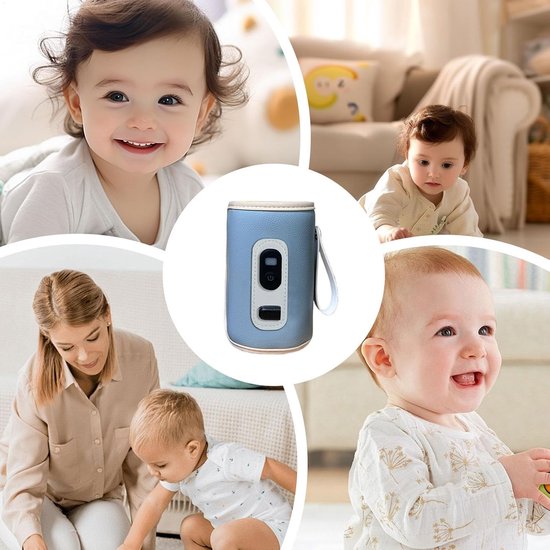 Bottle Warmer Cover, Milk Warmer Cover, Fast Heating Bottles, Portable Bottle Warmers, Fast Heating Milk Warmer Cover For Baby Bottle, Adjustable Temperature For Travel And Car Use — afbeelding 3