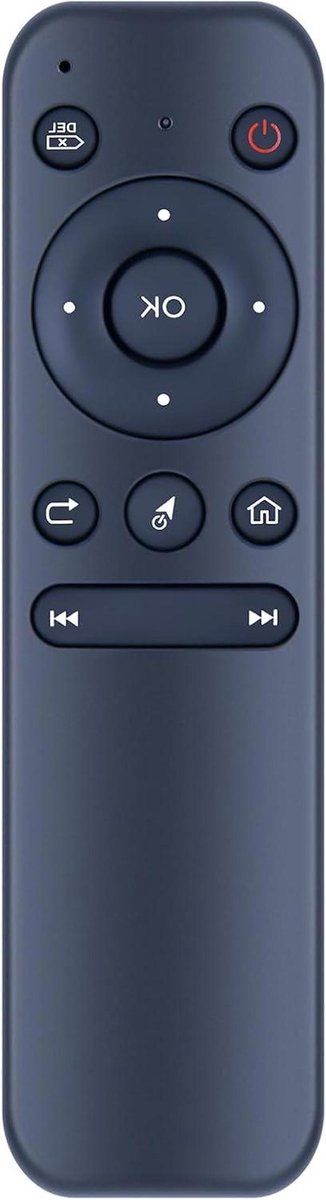Draadloze Afstandsbediening - Air Mouse Controller - Media Bediening - Universele Compatibiliteit - 13.5 cm - Zwart