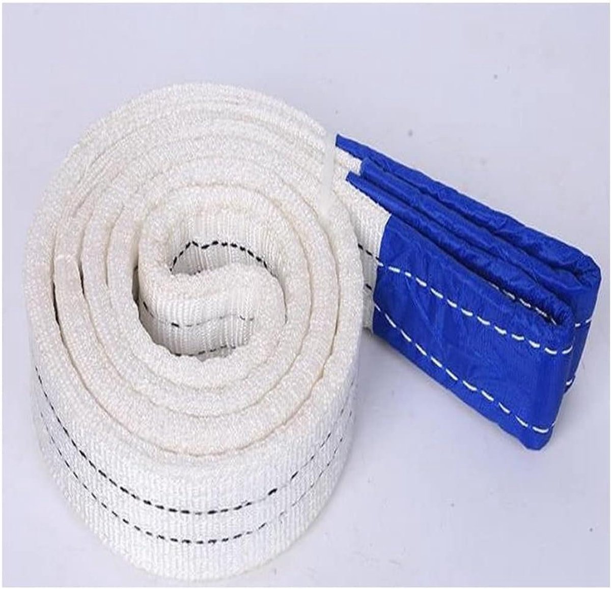 Hijstouw - Touwband - Zware Lasten Verplaatsen - Industrieel Polyester - 3 Ton 8 Meter - Blauw