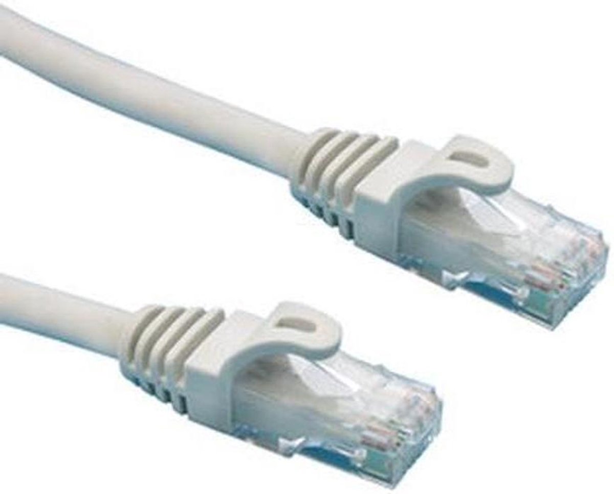 UTP Kabel - Netwerkkabel Ethernet - Internet Verbinding - Cat-6 Snelheid - 10 Meter - Lichtgrijs