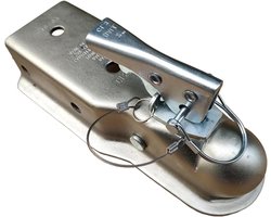 Aanhanger Kogelhoes - Trekhaak Deksel - Aanhanger Beschermen - Corrosiebestendig Metaal - 2 Inch - Zilverkleurig