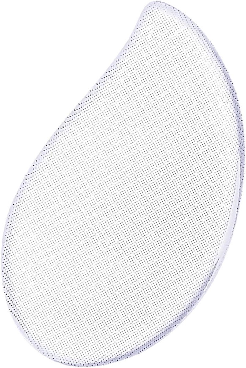 Glazen Voetvijl - Eeltverwijderaar Hiel - Voetverzorging Thuis - Hoogwaardig Glas - 10 cm - Transparant