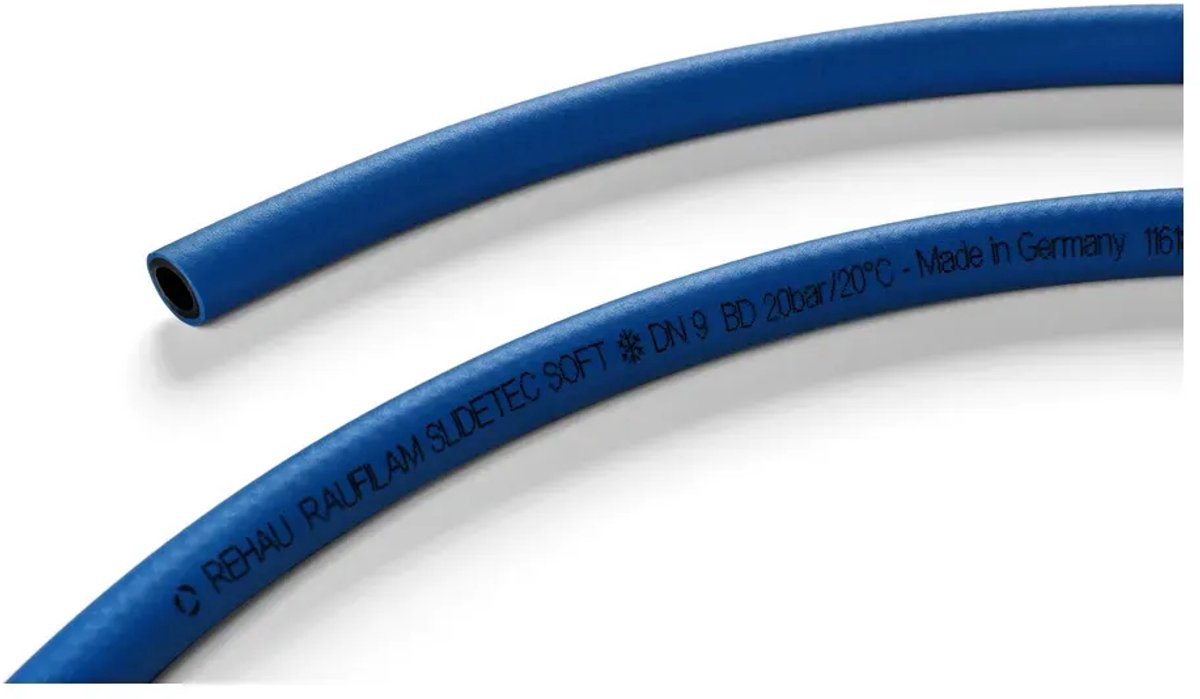 REHAU PVC Industrieschlauch Raufilam Slidetec soft Innen-Ø 9 mm Außen-Ø 14,6 mm - 10290351001