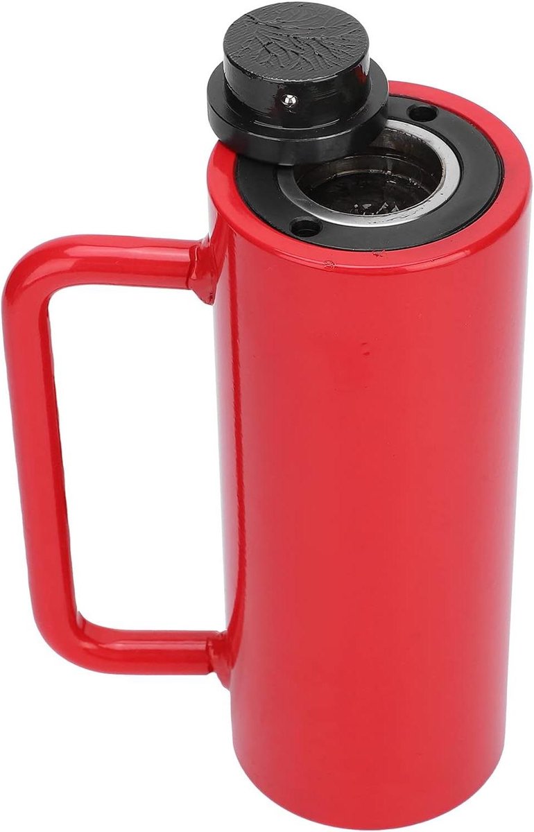 Hydraulische Cilinder - Zuiger Pomp - Industrieel Gebruik - Automatische Olie Terugkeer - 20 Ton Capaciteit - Rood
