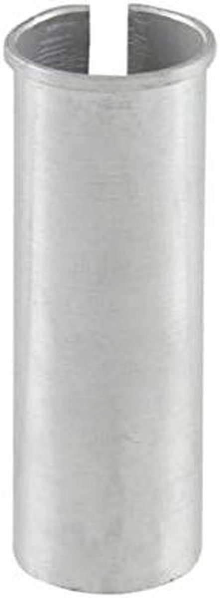 Zadelpen Adapter - Zadelhouder Onderdeel - Fiets Zadel - Aluminium Constructie - 27.2mm naar 30.9mm - Zilver