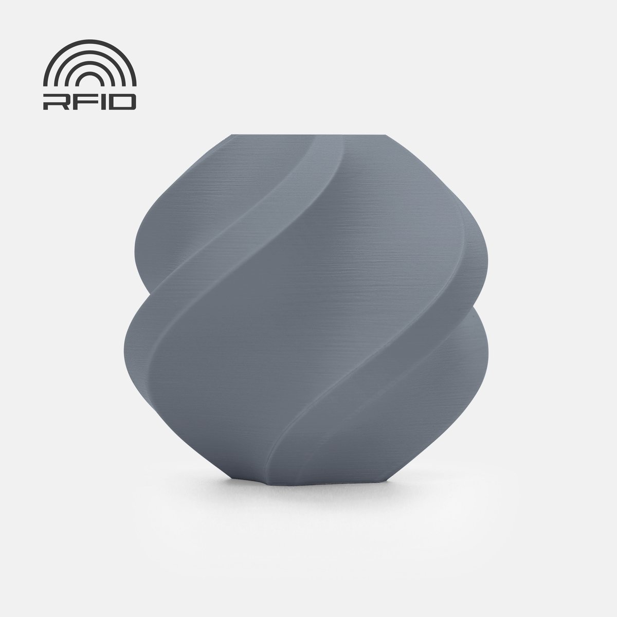 Bambu Lab - PLA Matte 1.75mm Filament – 1kg – asgrijs (ash gray) - zonder spoel