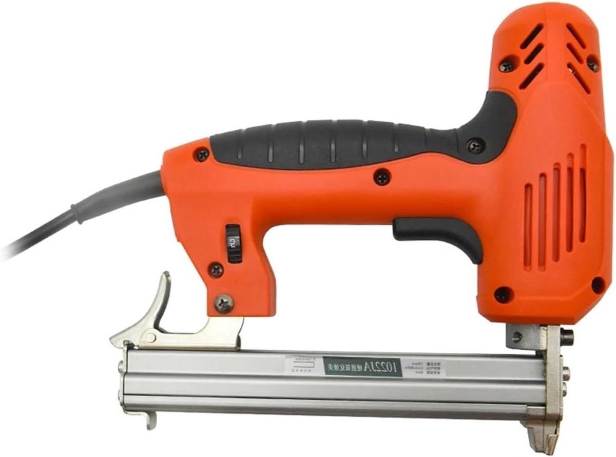 Nail Gun, Nail Gun, Electric Nails Staple Gun Adjustable 1022-yard Shooting Hammer Woodworking Tools Shooting Hammer Tacker Electric Staples Nail Guns 2000W for DIY Z