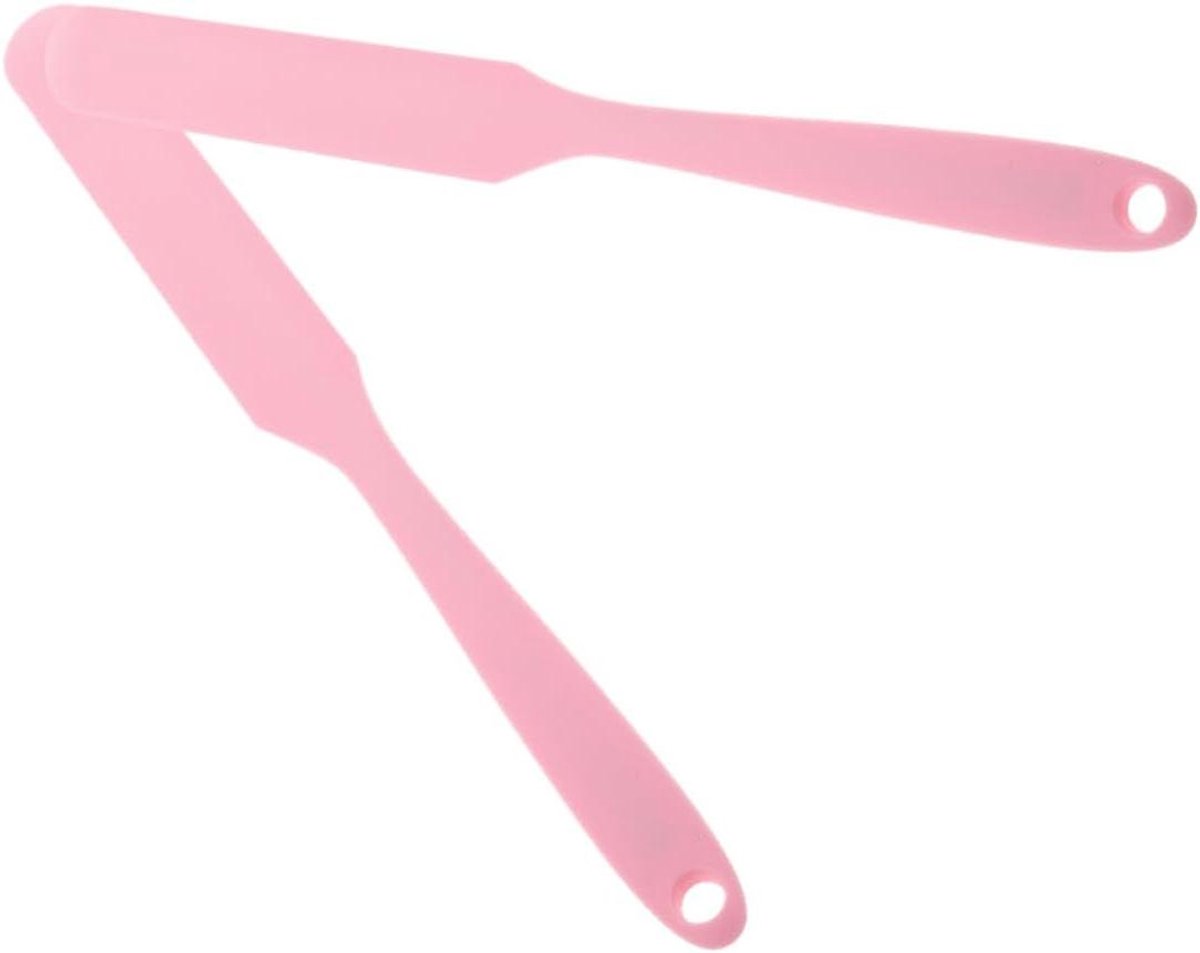 Ontharingsspatels - Wax applicator - Gladde huid - Antiaanbaklaag - 2 stuks - Roze
