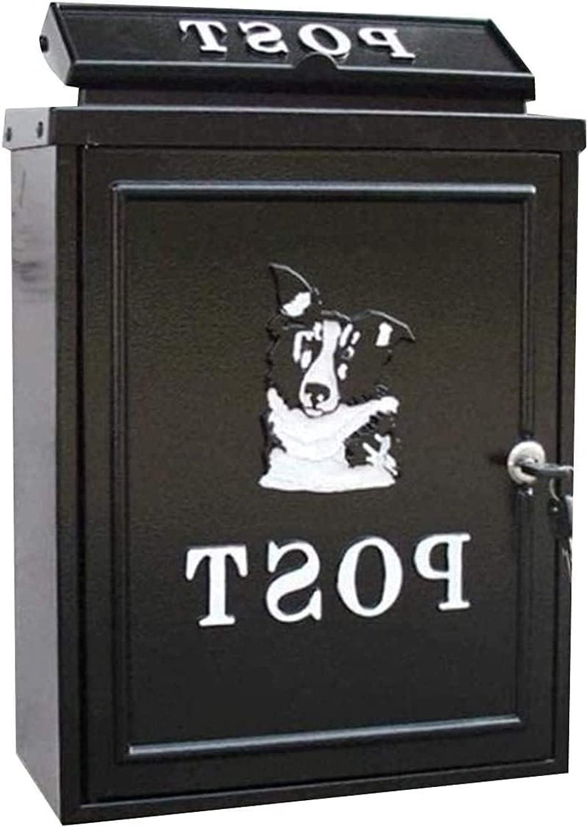 Idea Box Mailbox Complaint Box Stainless Steel Mailboxes for Outside Mailbox Waterproof Advice Box Villa Mailbox with Lock Report Box (Color : Husky)