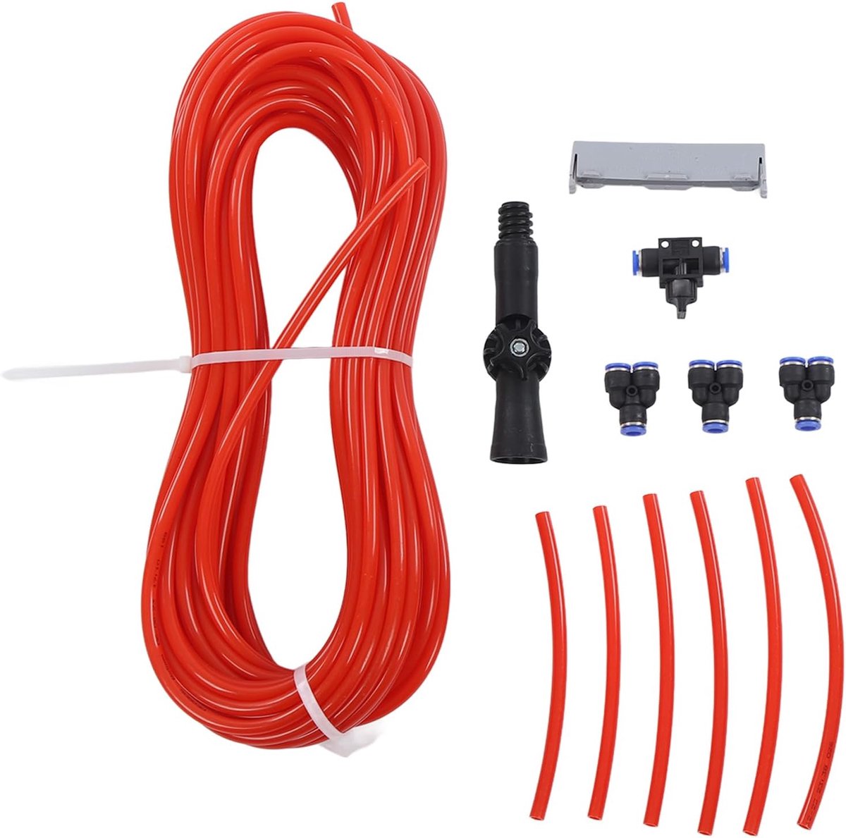 Zonnepaneel Borstel - Raamwisser Set - Hoge Oppervlakken Reinigen - Zonder Ladder - 15 Delig - Grijs