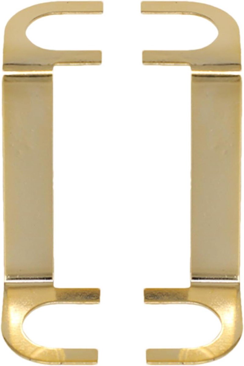 Luidsprekerkabelaansluiting - Audio connector set - Geluidskwaliteit verbeteren - Vergulde zuiver koperen contacten - 5.1 x 1.4 x 0.5 cm