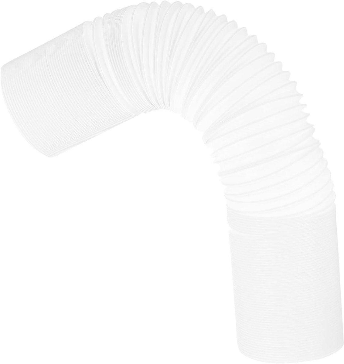 Afvoerslang Airco - Verlengslang Mobiele Airco - Koeling Verbeteren - Flexibel en Rekbaar - 150 cm Lengte - Zwart