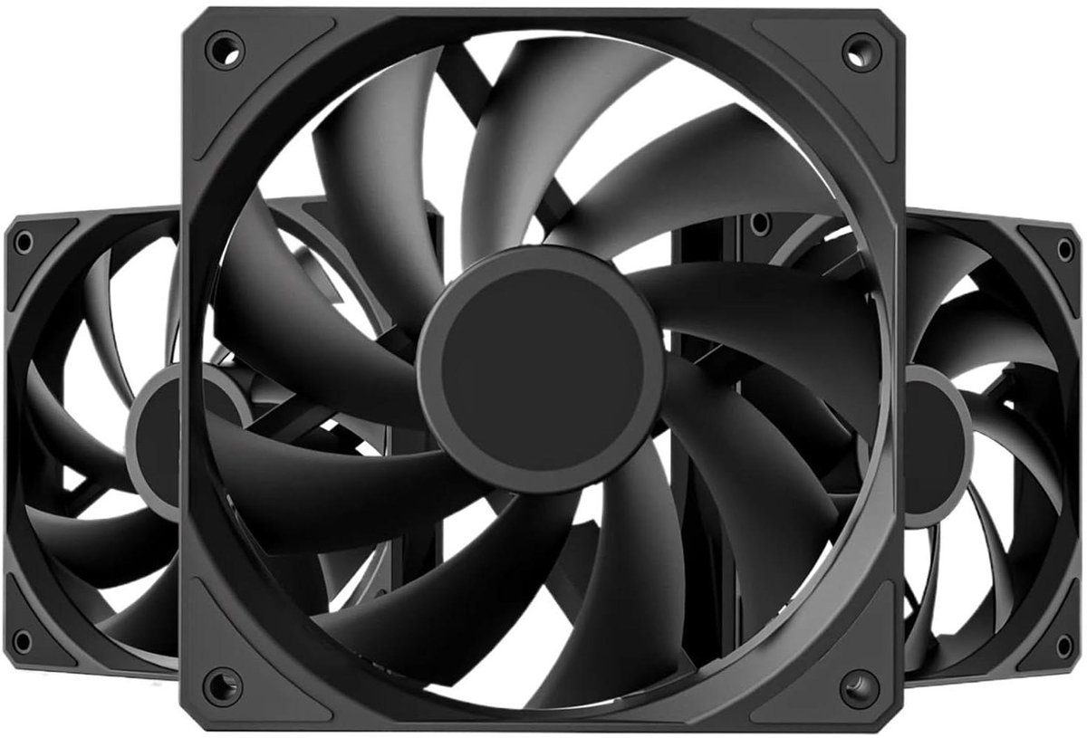 PC Ventilatoren - Chassis Fans - Computer Koeling - Stille Werking - 120mm 3-Pack - Wit ARGB