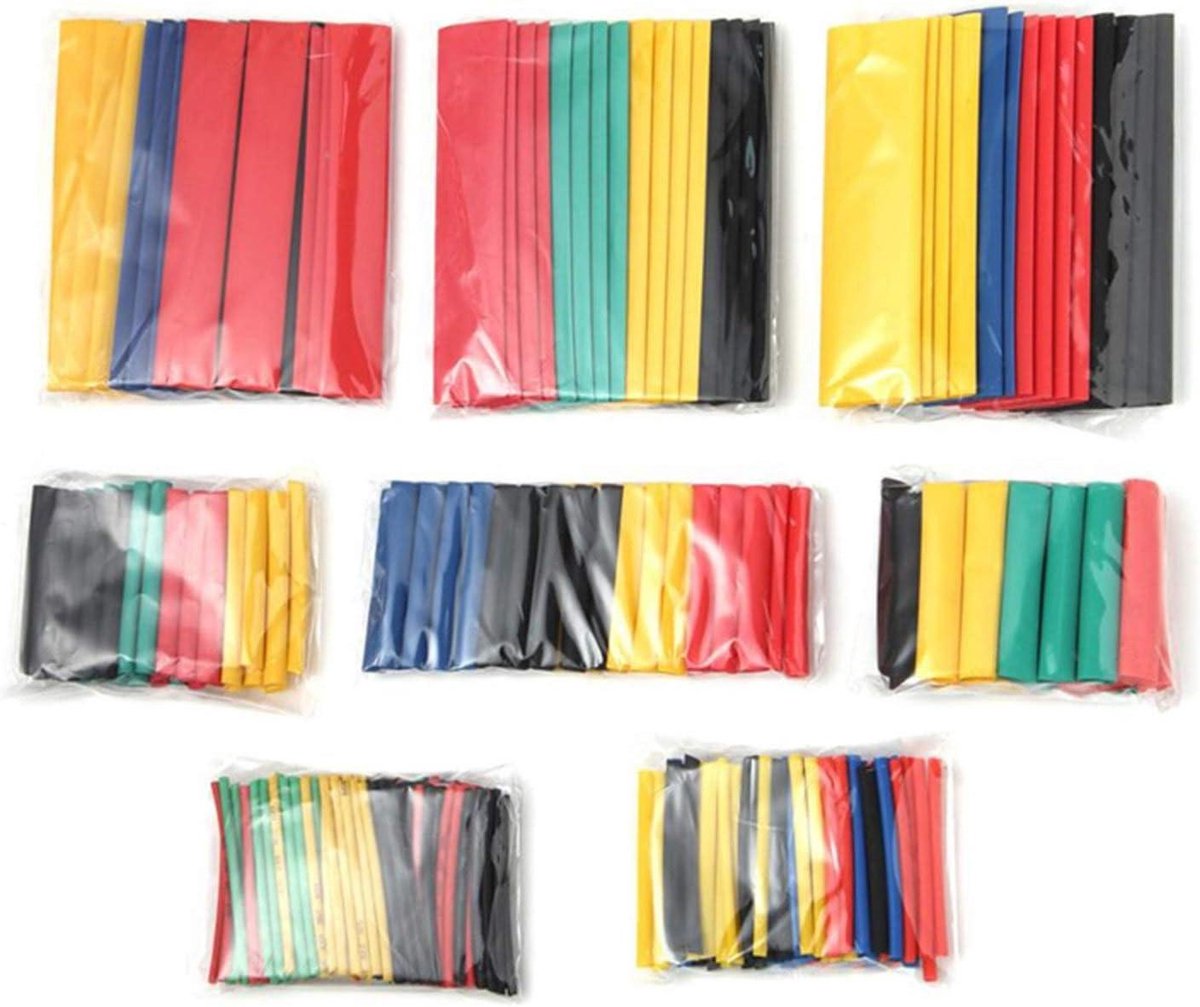Krimpkousen Set - Isolatie Sleeving - Draad Bescherming - Goede Isolatie - 328 Stuks - Multicolor