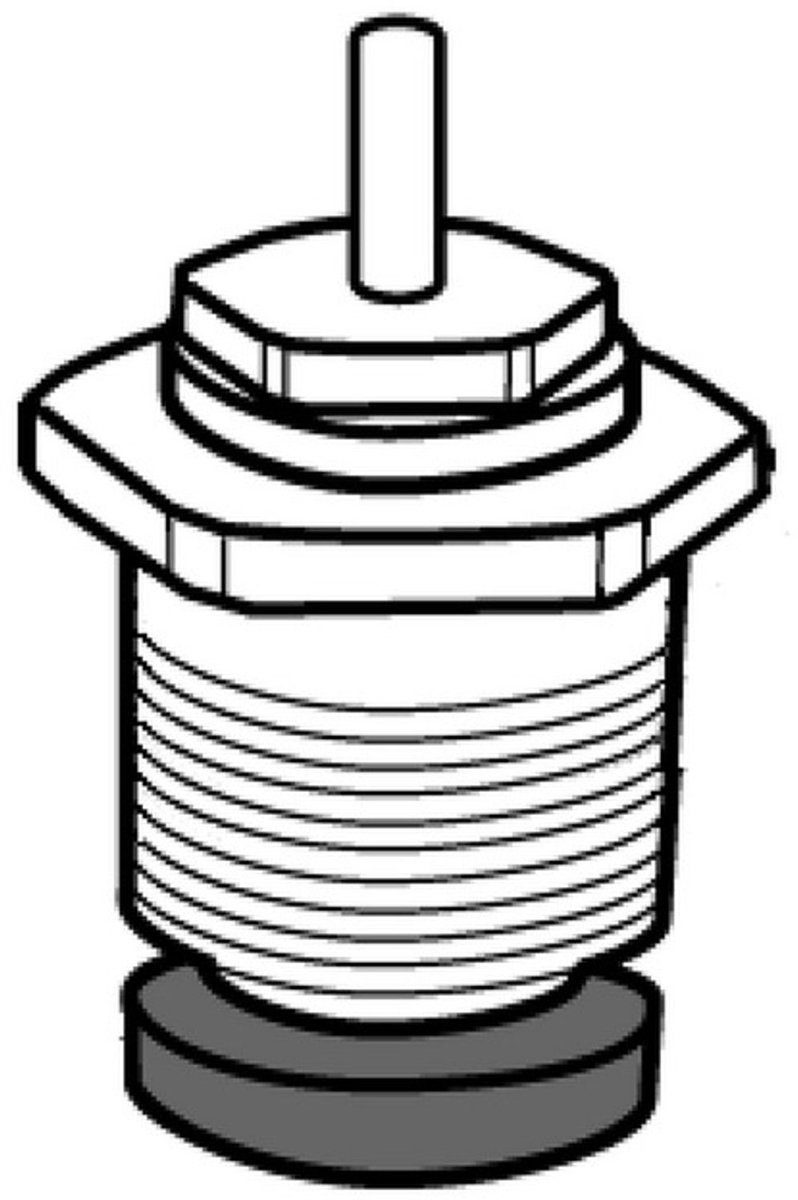 IMI Hydronic Engineering HEIMEIER Thermostaat-ombouw bovendeel RVE/RVES thermostaatkopdraad M 28 x 1,5, 50343002