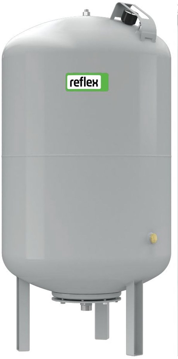 Reflex Winkelmann Reflex G 400, staand membraandrukexpansievat, grijs, 6/3.5 bar, 8521605