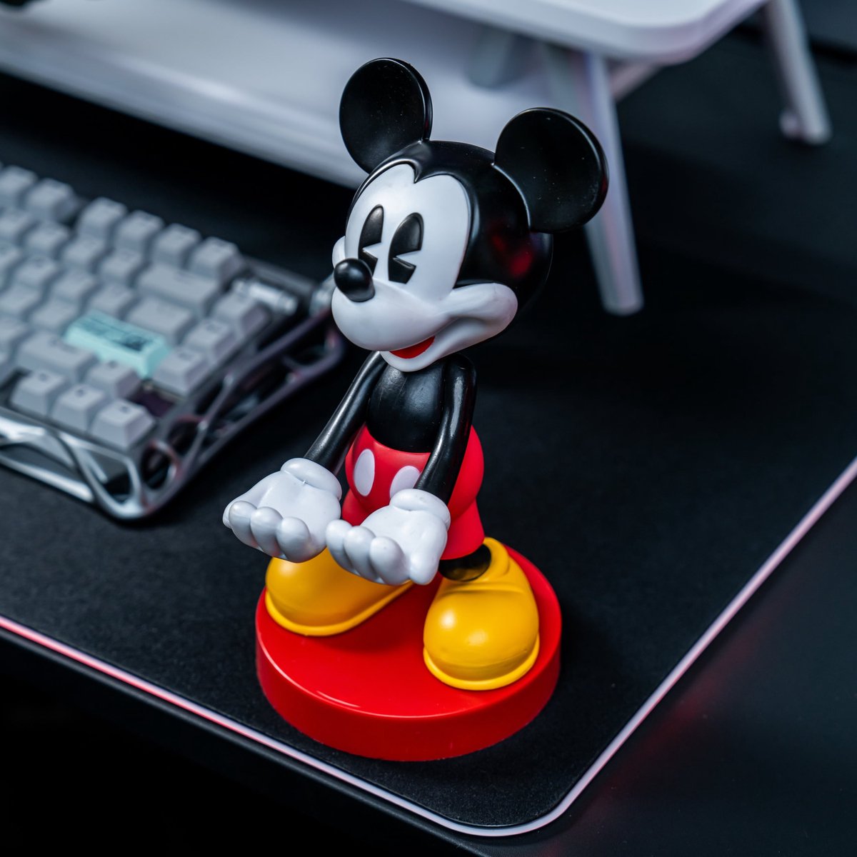 Mickey Mouse - Disney - figurine standaard voor telefoon | controller | oplaadcase (Cable Guys Original) — afbeelding 12
